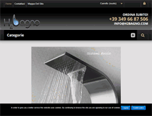 Tablet Screenshot of h2bagno.com